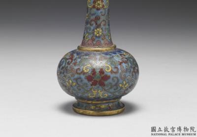 图片[2]-Copper vase in cloisonne enamels, Qing dynasty, Qianlong reign (1736-1795)-China Archive